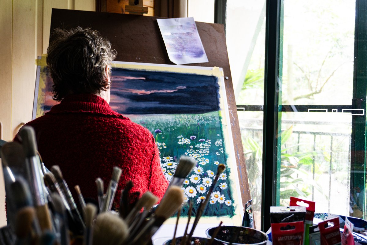 Artist studio in the Gold Coast hinterland